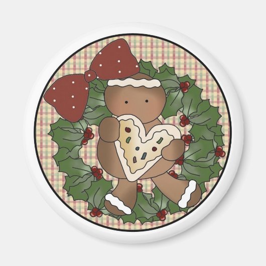 Merry kerst Magnet (Voorkant)