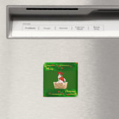Merry kerst Magnet (Insitu (Vaatwasser))