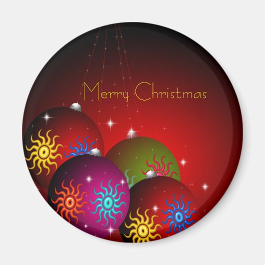 Merry kerst Magnet (Voorkant)