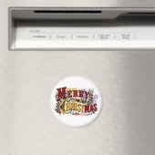 Merry kerst Magnet (Insitu (Vaatwasser))