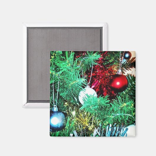 Merry kerst Magnet (Voorkant / Achterkant)