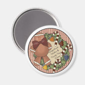 Merry kerst Magnet (Voorkant / Achterkant)