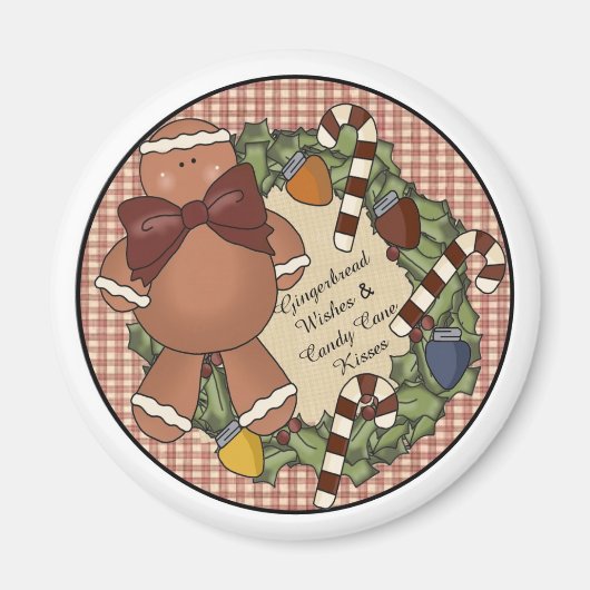 Merry kerst Magnet (Voorkant)