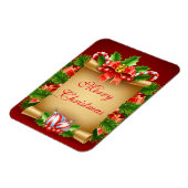 Merry kerst Magnet Magneet (Linkerzijde)