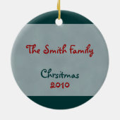 Merry kerst Mermaid Ornament (Achterkant)