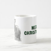Merry kerst Moose Koffiemok (Center)