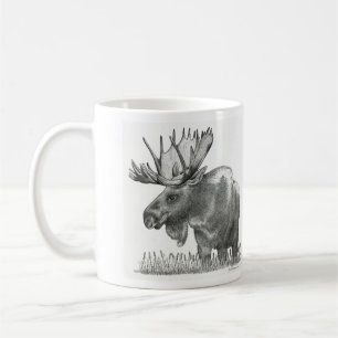 Merry kerst Moose Koffiemok