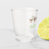 Merry kerst Moose Shot Glass Shot Glas (Links)