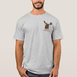 Merry kerst Moose T-shirt