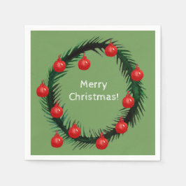 Merry kerst Napkins Servet