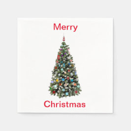 Merry kerst Napkins Servet