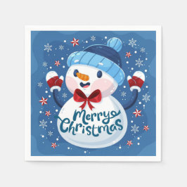 Merry kerst Napkins Servet