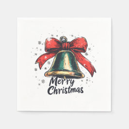 Merry kerst Napkins Servet