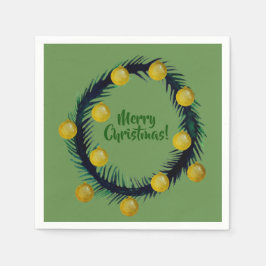 Merry kerst Napkins Servet