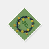 Merry kerst Napkins Servet (Hoek)