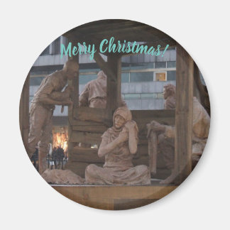 Merry kerst Natitivity Magnet