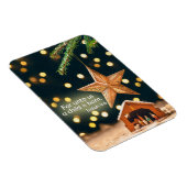 Merry-kerst-nativiteitsscène onder ster magneet (Rechterzijde)