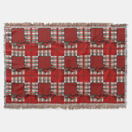 Merry kerst Patchwork Deken