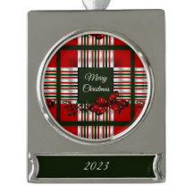 Merry kerst Personalized Metal Ornament