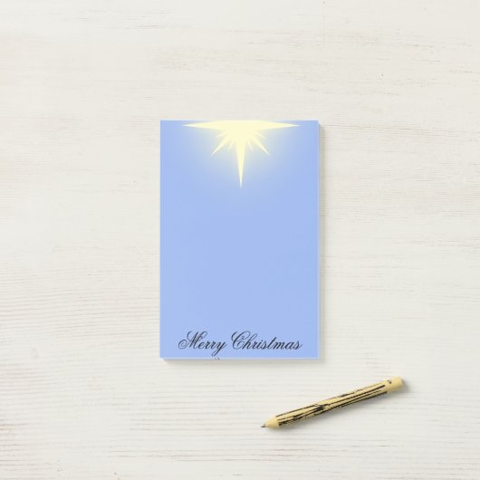 Merry kerst post-it® notes (Op bureau)