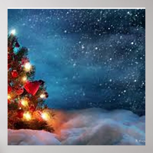 Merry kerst Póster Poster (Voorkant)