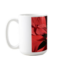 Merry kerst Red Curly Poinsettia