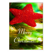 Merry kerst Red Star I (Voorkant)