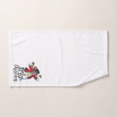 Merry kerst Snowman Bad Handdoek (Handdoek)