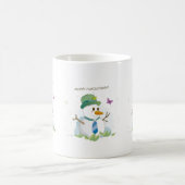 Merry kerst Snowman Koffiemok (Center)