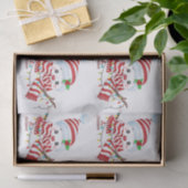 Merry kerst Snowman Tissuepapier (Geschenk)