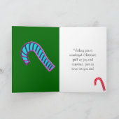 Merry kerst Special Daughter Girl Pink Pet Feestdagen Kaart (Binnen)