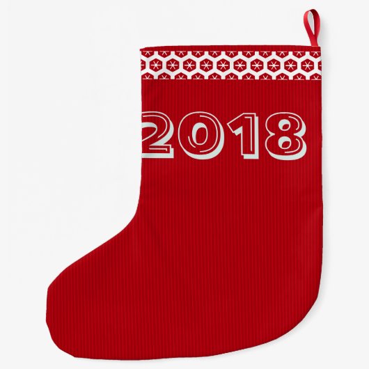 Merry kerst-staart Snowman Couple Grote Kerstsok (Achterkant)