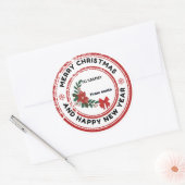 Merry kerst stickers (Envelop)