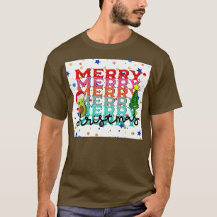 Merry kerst Tree Merry T-shirt