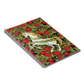 Merry kerst Unicorn Notitieboek (Rechterzijde)