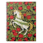Merry kerst Unicorn Notitieboek (Voorkant)