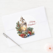 Merry kerst Vinyl Sticker (Envelop)