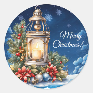 Merry kerst Vinyl Sticker