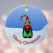 Merry kerst Whimsical Gnome