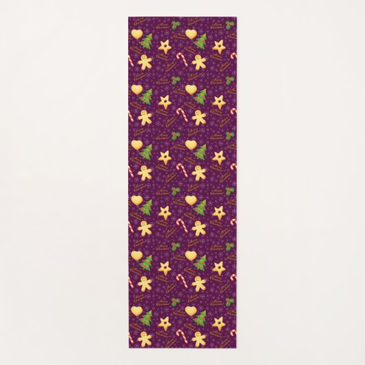 Merry kerst Yoga Mat (Voorkant)