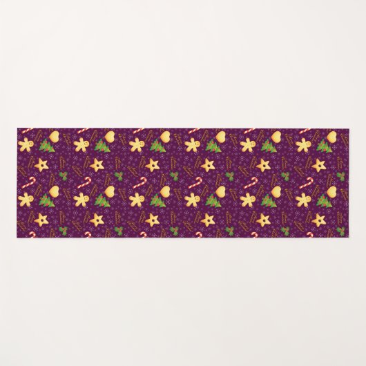 Merry kerst Yoga Mat (Voorkant (horizontaal))