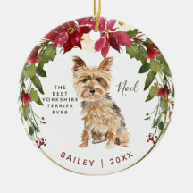 Merry kerst Yorkshire Terrier | Honden toevoegen F