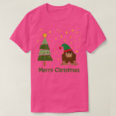 Merry kerstaffel t-shirt (Design voorkant)