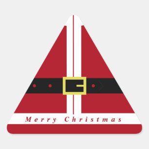 Merry kerstaker sticker