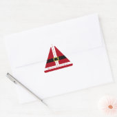 Merry kerstaker sticker (Envelop)