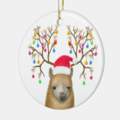 Merry Kerstalpaca Ornament (Links)