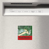 Merry KerstAngel Magneet (Insitu (Vaatwasser))