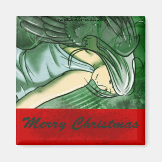 Merry KerstAngel Magneet