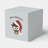 Merry KerstAngry Owl Bedankdoosjes (Achterkant)