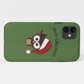 Merry KerstAngry Owl Case-Mate iPhone Case (Achterkant (horizontaal))